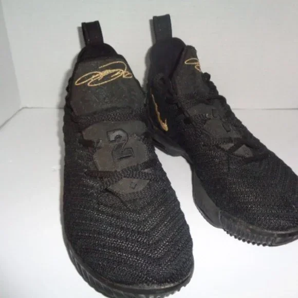 Nike | Shoes | Nike Lebron Xvi Im King Black Metallic Gold  display picture 1